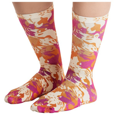 PEPPERMINT - Women's Signature Socks Print - Cycling socks