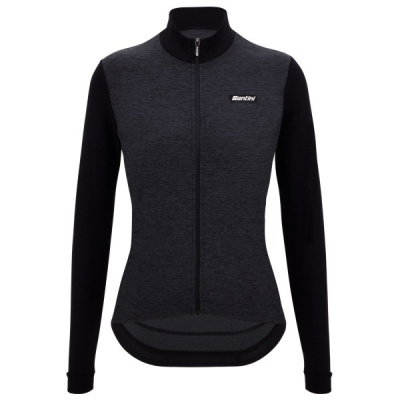 Santini - Women's Pure Block Colour Thermal Cycling Jersey - Cycling jersey