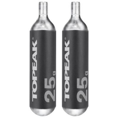 Topeak - CO2 Kartuschen mit Gewinde (2er Set) - CO2 inflator