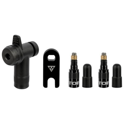 Topeak - TurboFlow Valve Combo with RapidHead - Tyre & tube accessories