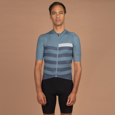 Ashmei Men's Breton Cycle Jersey - Storm