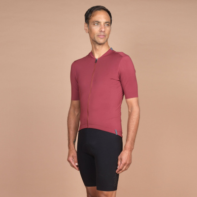 Ashmei Men's Evo Cycle Jersey - Berry