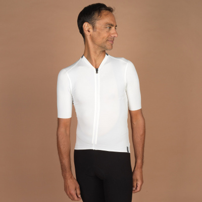 Ashmei Men's Evo Cycle Jersey - Chalk