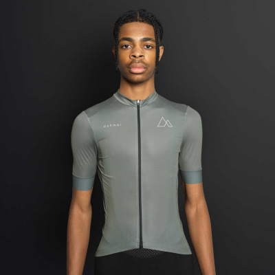Ashmei Men's Infinity Colour Cycle Jersey - Olive