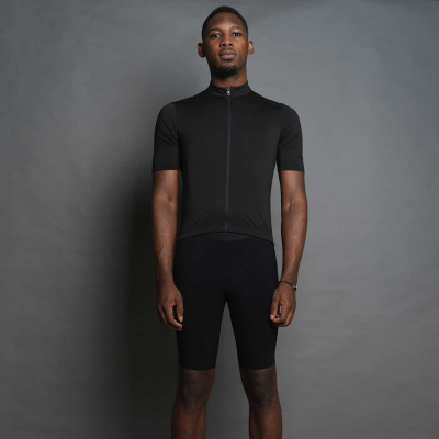Ashmei Men's Signature Merino Cycle Jersey - Black