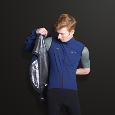 Ashmei Men's Waterproof Gilet - Blue