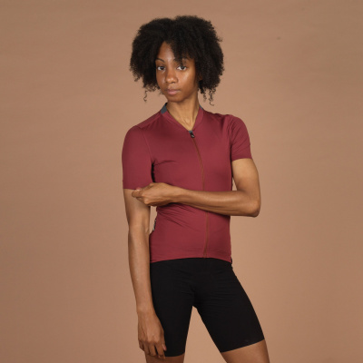 Ashmei Women's Evo Cycle Jersey - Berry