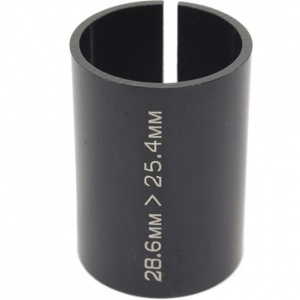 M Part Threadless Stem Shim Adapter 1-1/8 inch / 28.6 mm to 1 inch / 25.4 mm 40mm