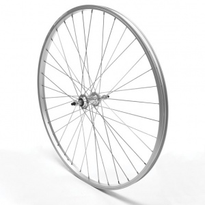 Oxford Rear Wheel 24'' MTB Silver Single Wall Nutted V-Brake
