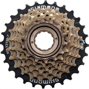Shimano MF-TZ500 7-speed multiple freewheel, 14-28 tooth