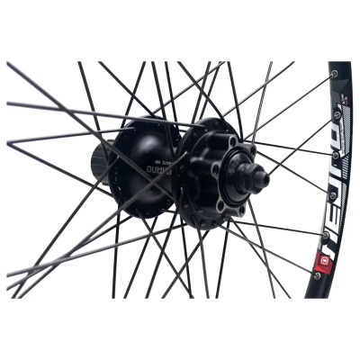 26 inch Rear Wheel Shimano 475 Cassette Disc Hub / Mach1 Rim