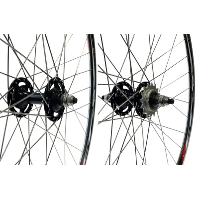 700C Track Wheel Set Track Hubs / MACH1 Rims