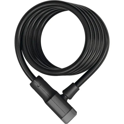 ABUS 5510K Coil Cable Lock 5510K 180cm In Black