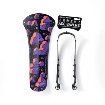 Ass Savers Win Wing MTB Rear Mudguard - Superlight - Includes Wishbone Mount