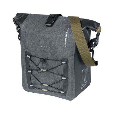 Basil Navigator Storm Medium Single Pannier Bag 12-15L