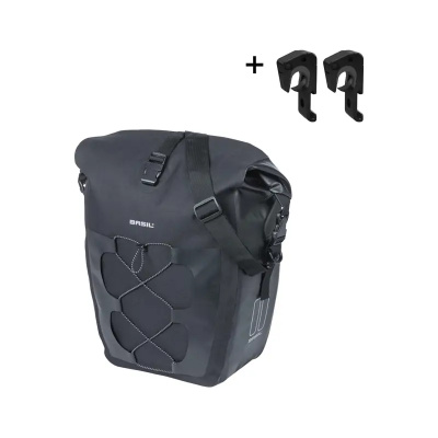 Basil Navigator Waterproof M MIK Hooks Single Bicycle Bag 12-15L