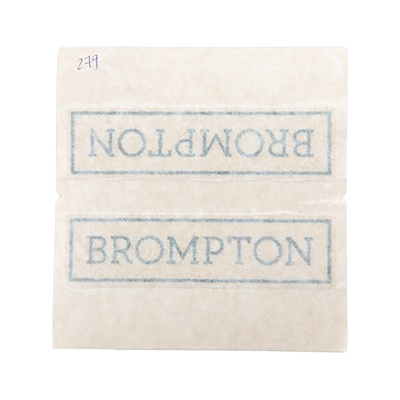 Brompton G Line Decals