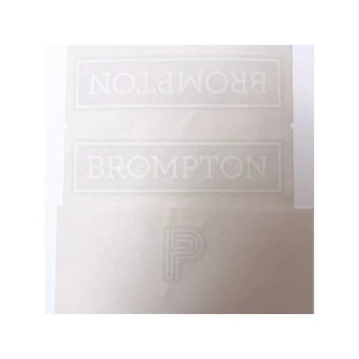 Brompton P-Line Decal Set
