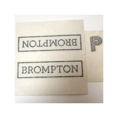 Brompton P-Line Decal Set
