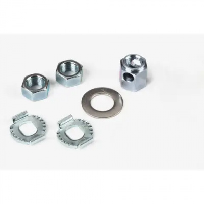 Brompton Replacement Rear Wheel Axle Fittings for 3 and 6 speed Sturmey hubs