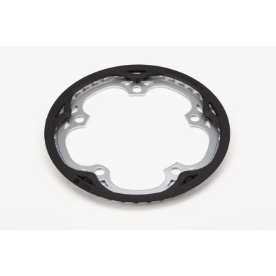 Brompton Spider type Chain ring + Guard 44T Silver