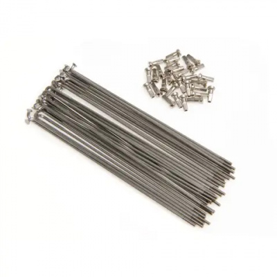 Brompton Spoke and Nipple Set 149mm Single Butted 13g