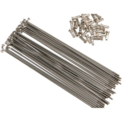 Brompton Spoke/Nipple Set 13g Single Butted 146mm