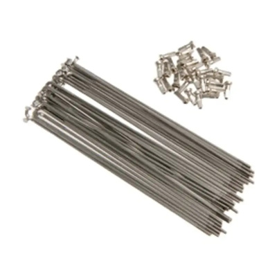 Brompton Spoke/Nipple Set 14g Plain Gauge - 145mm
