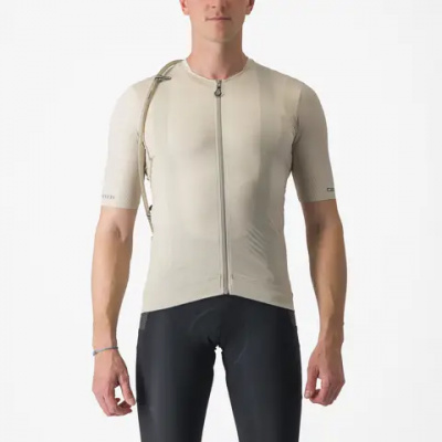 Castelli Unlimited Pro Short Sleeve Jersey In Silver Moon