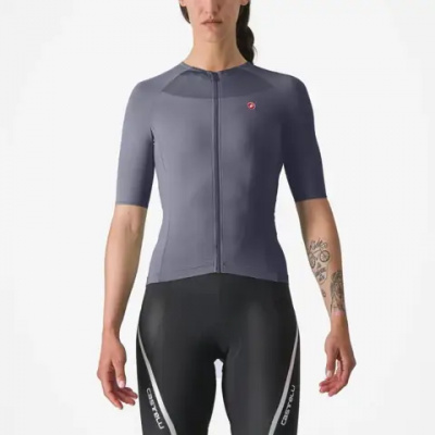 Castelli Velocissima 2 Women's Short Sleeve Jersey In Twilight Blue