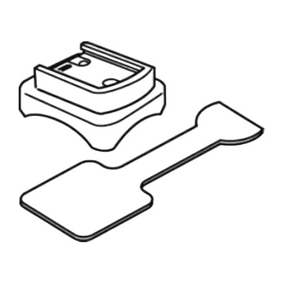 Cateye Strada Wireless Cycle Computer Bracket + Rubber Pad