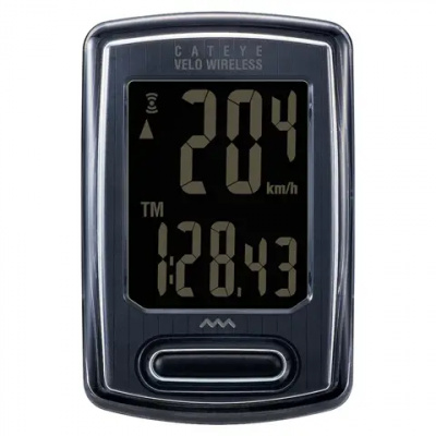 Cateye Velo Wireless Stealth Edition Cycle Computer