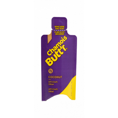 Chamois Butt'r Coconut Anti-Chafe Chamois Cream 10 Pack of 9ml/.30 oz Packets