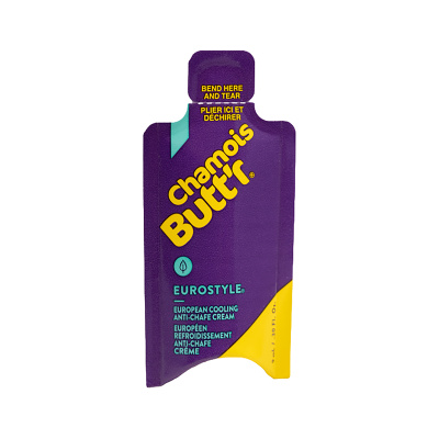 Chamois Butt'r Eurostyle Anti-Chafe Cream 10 Pack of 9ml/.30 oz Packets