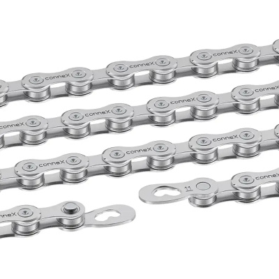 Connex 11S0 Bicycle Chain 118 Link 11-Speed Heat Treated Steel with Connex Link
