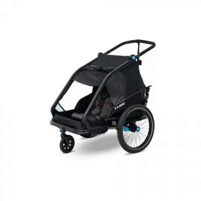 Cube Double Compartment Kids Trailer