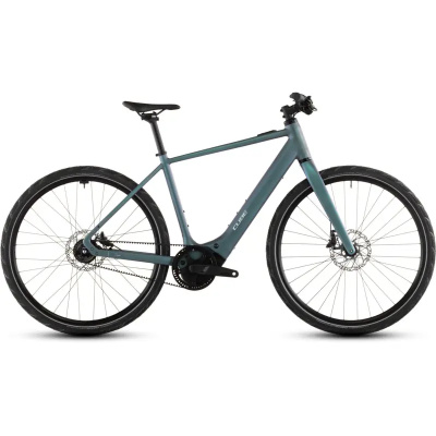 Cube Editor Hybrid SLT 400X Electric Hybrid Bike 2026 In Smaragdgrey/Prism