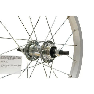 Cycle Division 16 inch Rear ATB Wheel Solid Axle Single Speed
