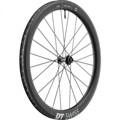 DT Swiss GRC 1400 Spline Disc Brake Carbon Clincher 50 x 24 mm 700c Front Wheel