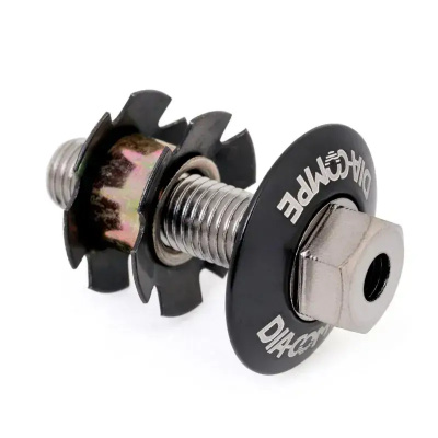 Dia-Compe Hollow Ahead Cap and 1-1/8-inch Star Nut Set