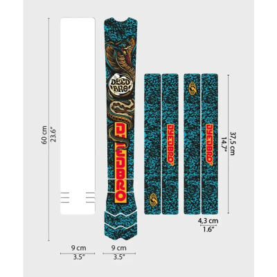 Dyedbro RRR x Dyedbro MTB Frame Protection Kit