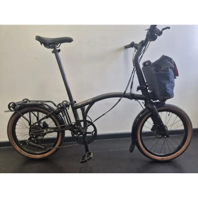 EX DEMO Brompton Electric G Line with Roller Frame 4 Speed Folding Bike Large 2027