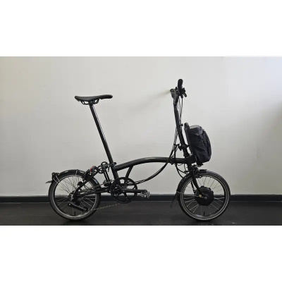 EX DEMO Brompton Electric P Line Explore 12 Speed Folding Bike High 2025