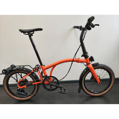 EX DISPLAY Brompton G Line with Roller Frame 8 Speed Folding Bike Medium 2026