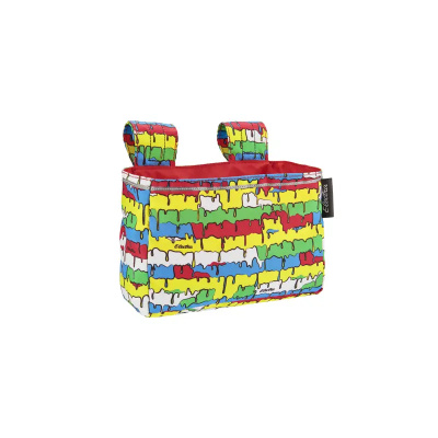 Electra Handlebar Velcro Graffiti Drip Bag