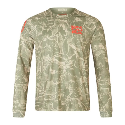Endura Grid Floral LTD Printed Long Sleeve Tee