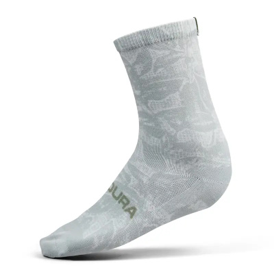Endura Grid Floral Ltd Print Sock