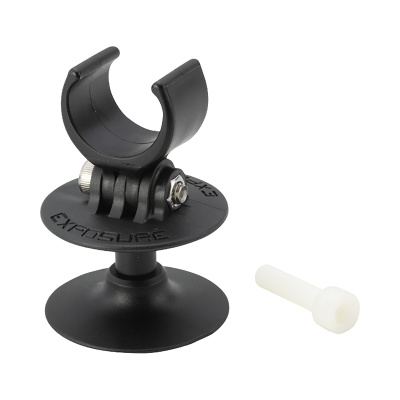 Exposure Lights Helmet Mount With Action Camera Clip