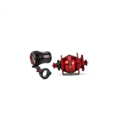Exposure Lights Revo Pack Dynamo Light with 32 Spoke Disc Brake Hub