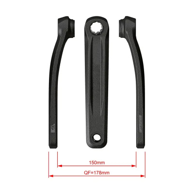 FSA CK-320 ISIS Ebike Chainset 155mm